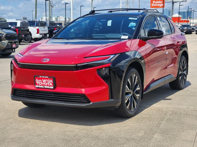 2026 Toyota bZ Limited Red at Classic Toyota Galveston