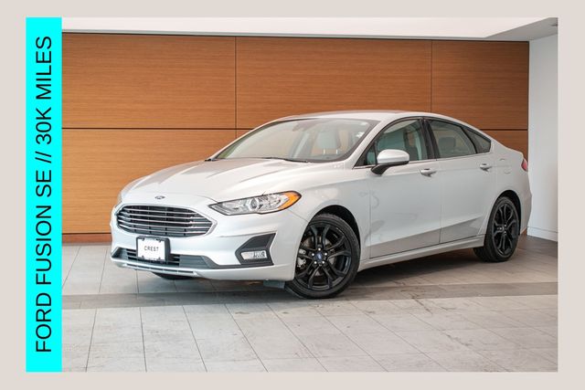 Ingot Silver 2019 Ford Fusion SE Sedan Front-Wheel Drive 6-Speed Automatic