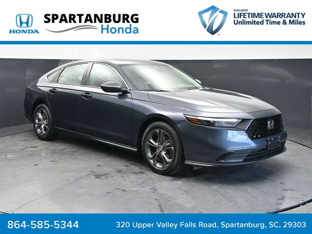 Silver 2024 Honda Accord Sedan Front-Wheel Drive Continuously Variable Transmission