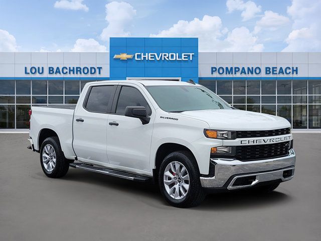 Summit White 2021 Chevrolet Silverado 1500 Pickup Truck 4X2 8-Speed Automatic