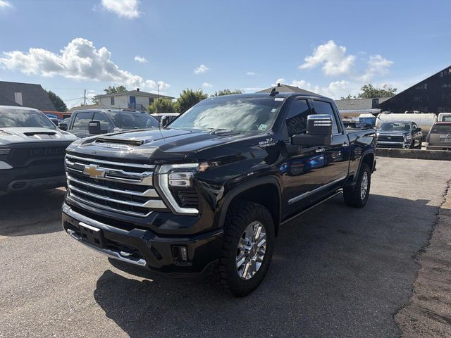 Black 2024 Chevrolet Silverado 2500HD Pickup Truck Four-Wheel Drive Automatic