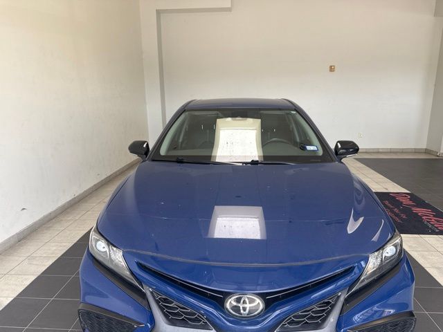 2023 Toyota Camry SE Nightshade Blue at DeMontrond Gulf Freeway