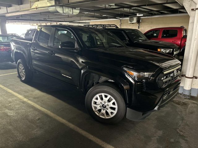 Black 2024 Toyota Tacoma Pickup Truck Four-Wheel Drive 8-Speed Automatic