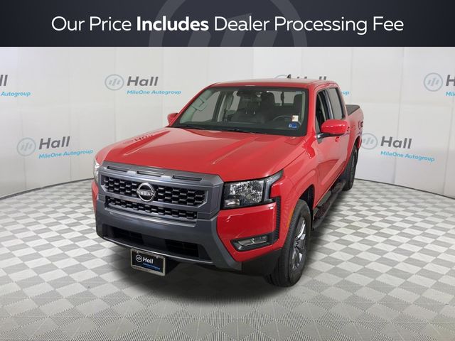 Red Alert 2025 Nissan Frontier Pickup Truck 4X2 9-Speed Automatic Overdrive