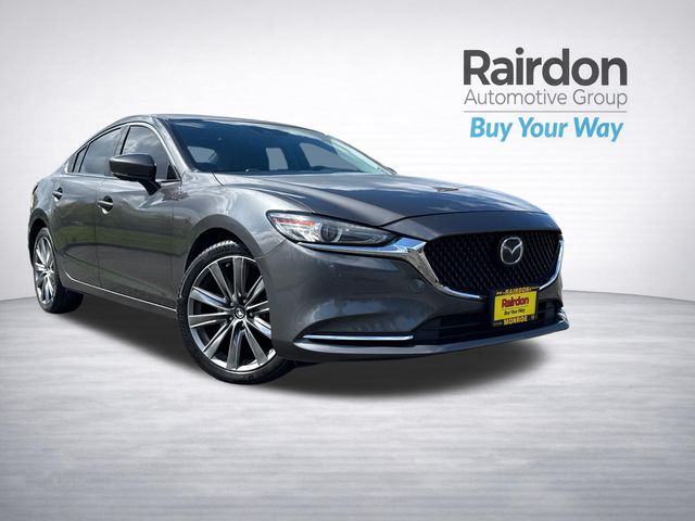 Machine Gray Metallic 2019 Mazda MAZDA6 Grand Touring Reserve FWD Sedan Front-Wheel Drive 6-Speed Automatic