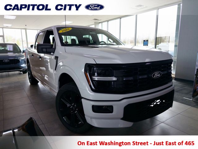 Oxford White 2026 Ford F-150 STX 4dr SuperCrew 4WD Pickup Truck Four-Wheel Drive Automatic