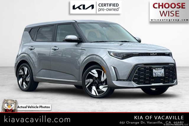 Steel Gray 2025 Kia Soul GT-Line FWD SUV / Crossover Front-Wheel Drive Continuously Variable Transmission
