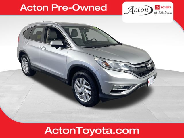 Alabaster Silver Metallic 2015 Honda CR-V SUV / Crossover All-Wheel Drive Continuously Variable Transmission