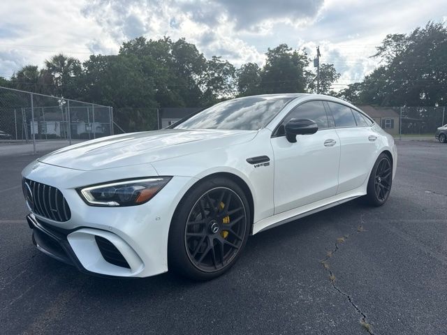 White 2019 Mercedes-Benz AMG GT Coupe All-Wheel Drive 9-Speed Automatic