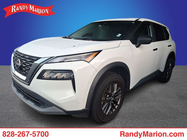 Glacier White 2023 Nissan Rogue SUV / Crossover All-Wheel Drive Continuously Variable Transmission
