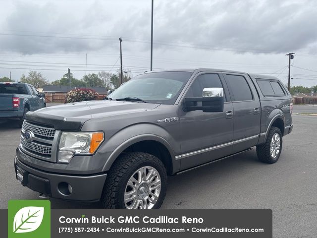 Ingot Silver 2010 Ford F-150 Lariat SuperCrew 4WD Pickup Truck Four-Wheel Drive 6-Speed Automatic