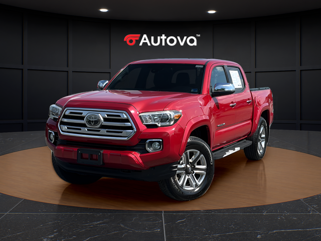 Barcelona Red Metallic 2018 Toyota Tacoma Limited Double Cab 4WD Pickup Truck Four-Wheel Drive 6-Speed Automatic