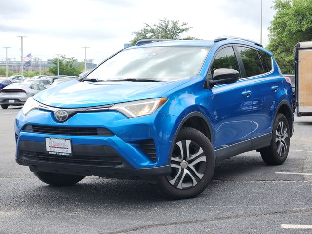 Electric Storm Blue 2018 Toyota RAV4 LE SUV / Crossover Front-Wheel Drive 6-Speed Automatic