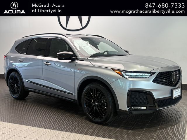 Lunar Silver Metallic 2025 Acura MDX SUV / Crossover All-Wheel Drive Automatic