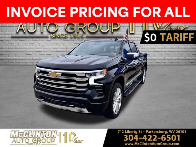 2025 Black Chevrolet Silverado 1500 High Country 4X4 Truck