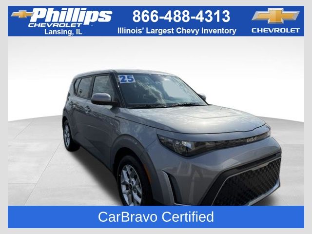 Steel Gray 2025 Kia Soul SUV / Crossover Front-Wheel Drive Continuously Variable Transmission