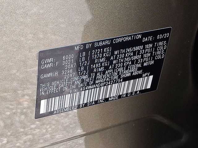 2023 Subaru Ascent Limited Brown at Luther Ford