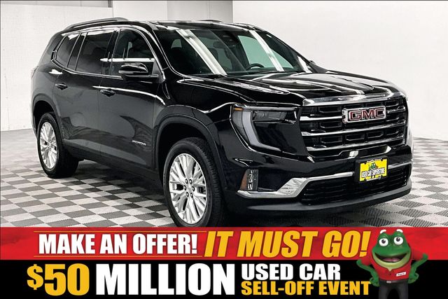 Black (Ebony Twilight Metallic) 2024 GMC Acadia SUV / Crossover Four-Wheel Drive 8-Speed Automatic