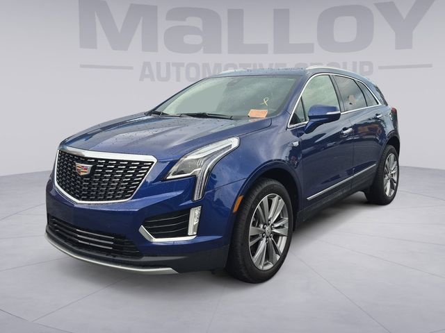 Blue Metallic 2023 Cadillac XT5 Premium Luxury AWD SUV / Crossover Four-Wheel Drive 9-Speed Automatic