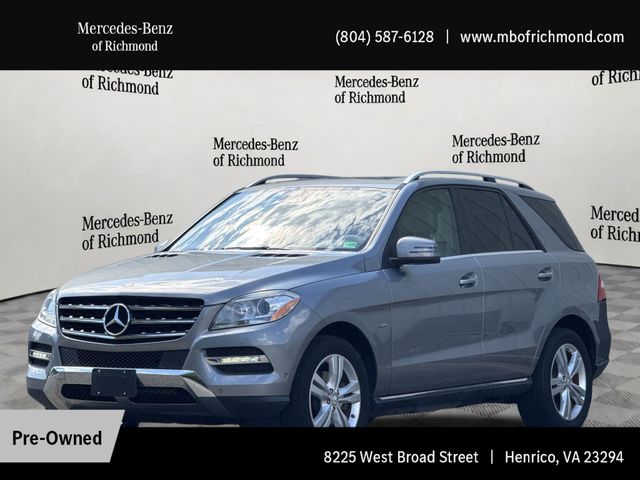 2012 Mercedes-Benz M-Class ML 350 BlueTEC 4MATIC