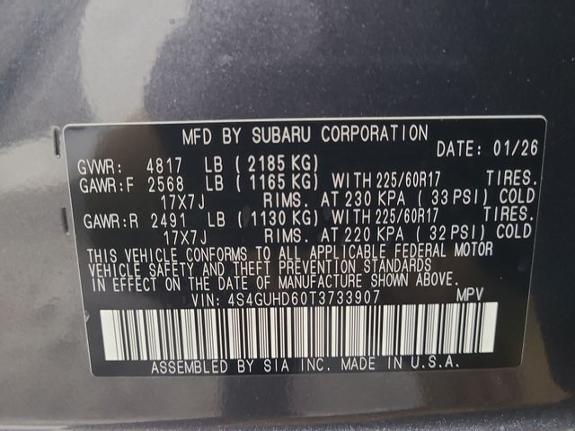 2026 – Subaru – Crosstrek