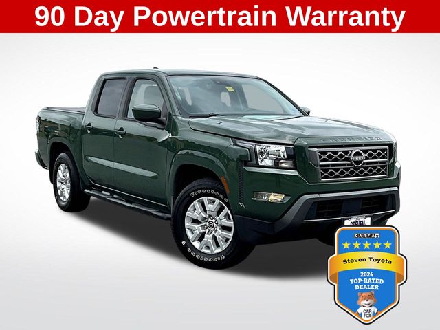 Tactical Green Metallic 2022 Nissan Frontier Pickup Truck 4X2 9-Speed Automatic