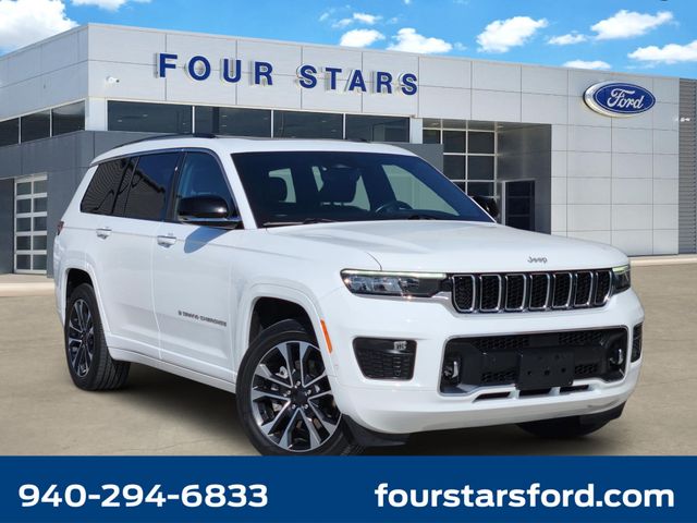 Bright White Clearcoat 2022 Jeep Grand Cherokee L SUV / Crossover Four-Wheel Drive 8-Speed Automatic