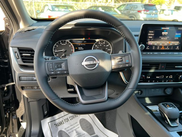 2025 Super Black Nissan Rogue SV FWD SUV