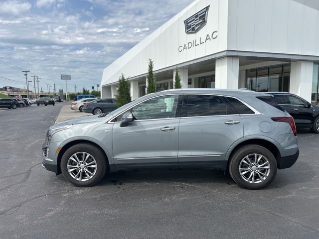 Argent Silver Metallic 2023 Cadillac XT5 Premium Luxury AWD SUV / Crossover Four-Wheel Drive 9-Speed Automatic