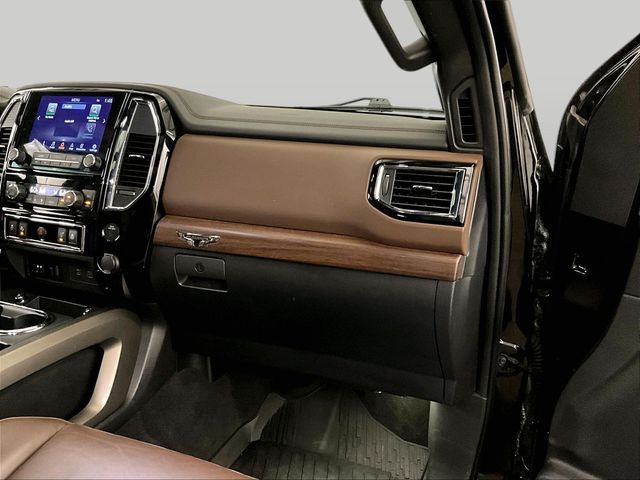 2022 Nissan Titan Platinum Reserve Black at Bob Ruth Ford