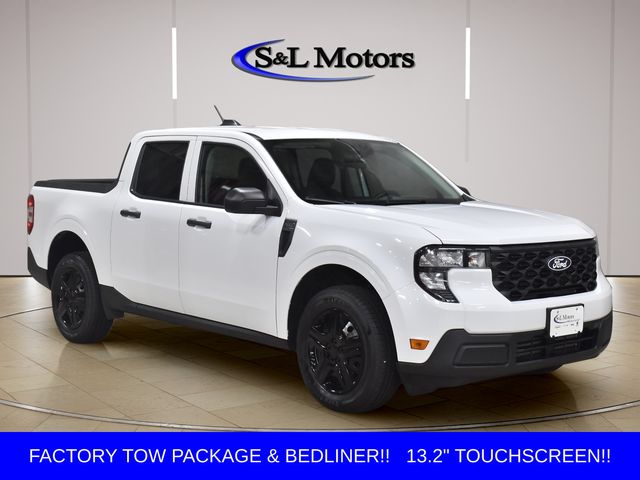 Oxford White 2025 Ford Maverick Pickup Truck All-Wheel Drive 8-Speed Automatic