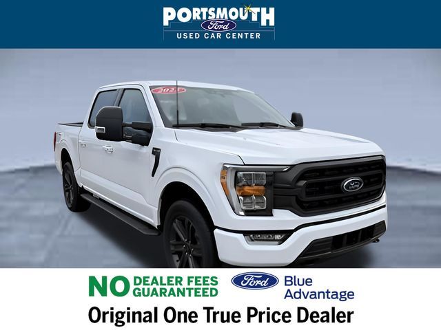 Oxford White 2023 Ford F-150 XLT SuperCrew 4WD Pickup Truck Four-Wheel Drive Automatic