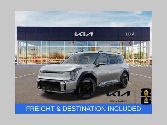White (Ivory) 2026 Kia EV9 SUV / Crossover All-Wheel Drive 1-Speed Automatic