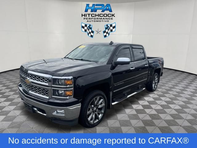 Black 2015 Chevrolet Silverado 1500 Pickup Truck Four-Wheel Drive 8-Speed Automatic Overdrive