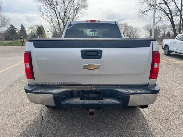 2009 Silver Chevrolet Silverado 2500HD LTZ 4X4 Truck