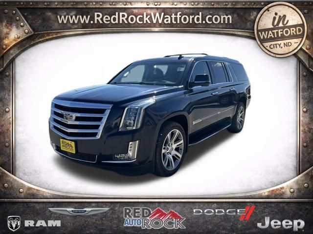 Dark Adriatic Blue Metallic 2019 Cadillac Escalade ESV SUV / Crossover Four-Wheel Drive