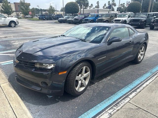 2014 Blue Chevrolet Camaro 2LT RWD Coupe