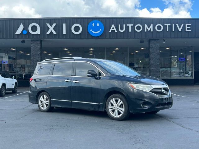 Super Black Metallic 2012 Nissan Quest 3.5 LE Minivan Front-Wheel Drive Continuously Variable Transmission
