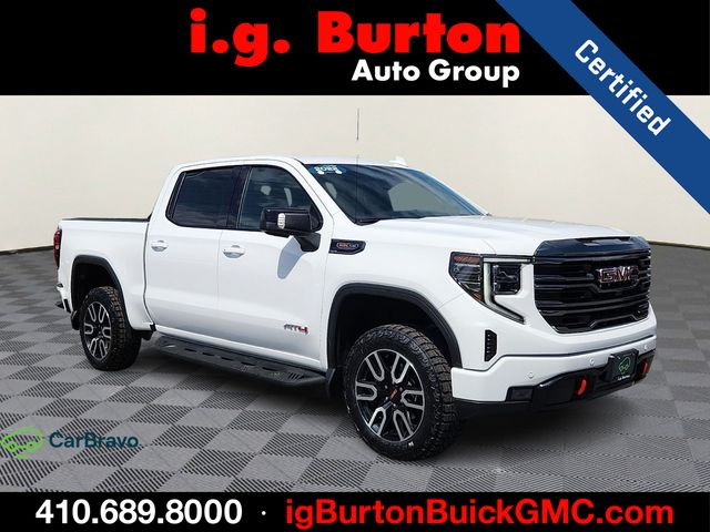 Summit White 2022 GMC Sierra 1500 Pickup Truck Four-Wheel Drive Automatic