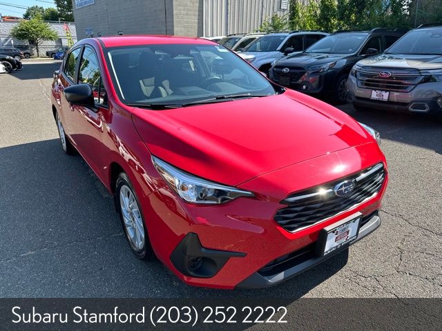 Pure Red 2025 Subaru Impreza Wagon All-Wheel Drive Continuously Variable Transmission
