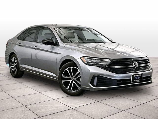2024 Volkswagen Jetta 1.5T Sport Silver at Bob Ruth Ford