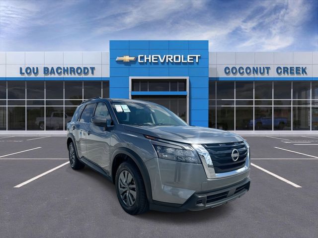 Gray (Gun Metallic) 2025 Nissan Pathfinder SV FWD SUV / Crossover Front-Wheel Drive 9-Speed Automatic