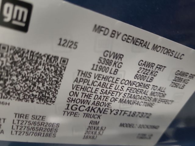 2026 – Chevrolet – Silverado 2500HD