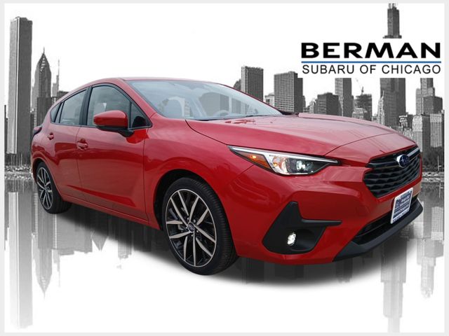 Pure Red 2026 Subaru Impreza Wagon All-Wheel Drive Continuously Variable Transmission