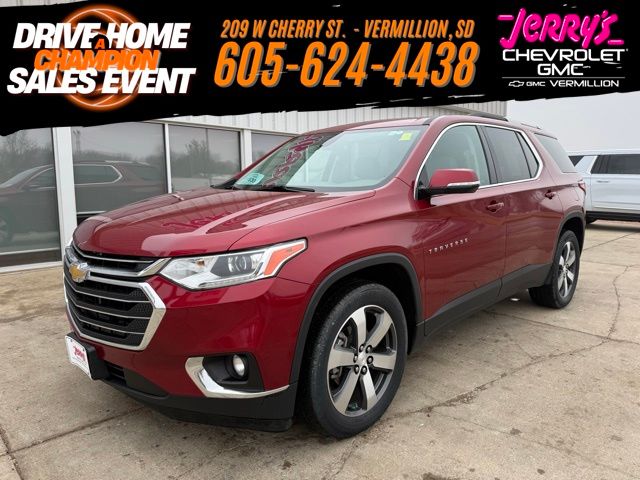 Cajun Red Tintcoat 2018 Chevrolet Traverse LT Leather AWD SUV / Crossover Four-Wheel Drive 9-Speed Automatic