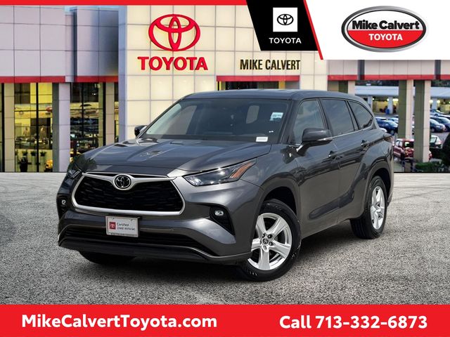 Magnetic Gray Metallic 2025 Toyota Highlander SUV / Crossover Front-Wheel Drive 8-Speed Automatic