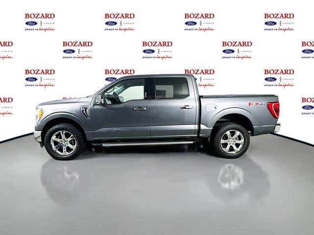 2021 Gray Ford F-150 XLT 4X4 Truck
