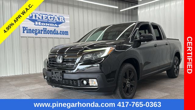Crystal Black Pearl 2017 Honda Ridgeline Black Edition AWD Pickup Truck All-Wheel Drive 6-Speed Automatic