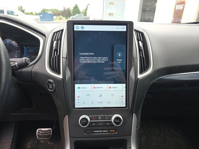 2021 Blue Metallic Ford Edge ST Line AWD SUV