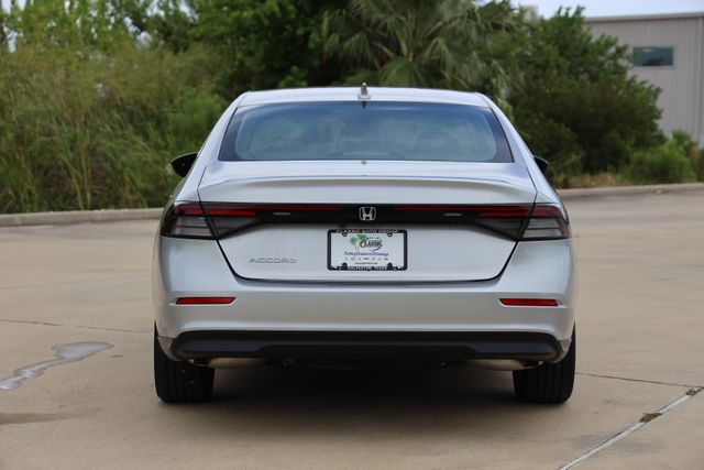 2024 Honda Accord EX Silver at Classic Elite Chevrolet Sugar Land
